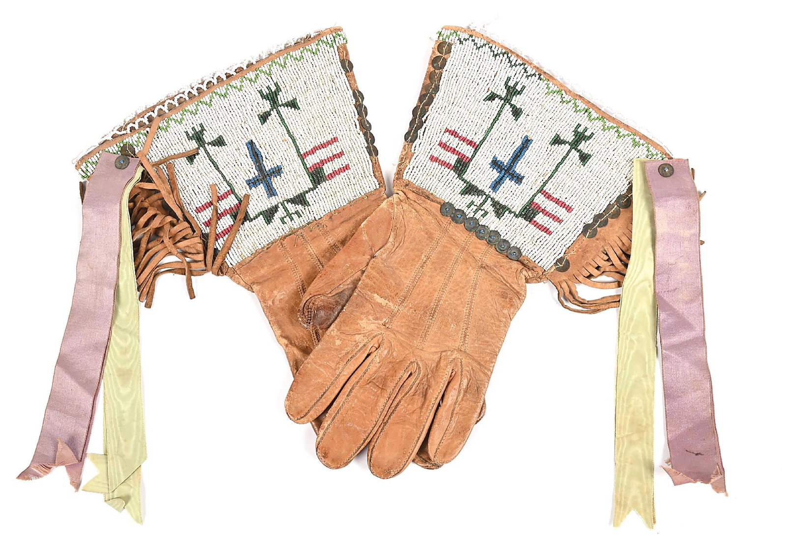 SIOUX (LAKOTA) GAUNTLETS (1 of 6)