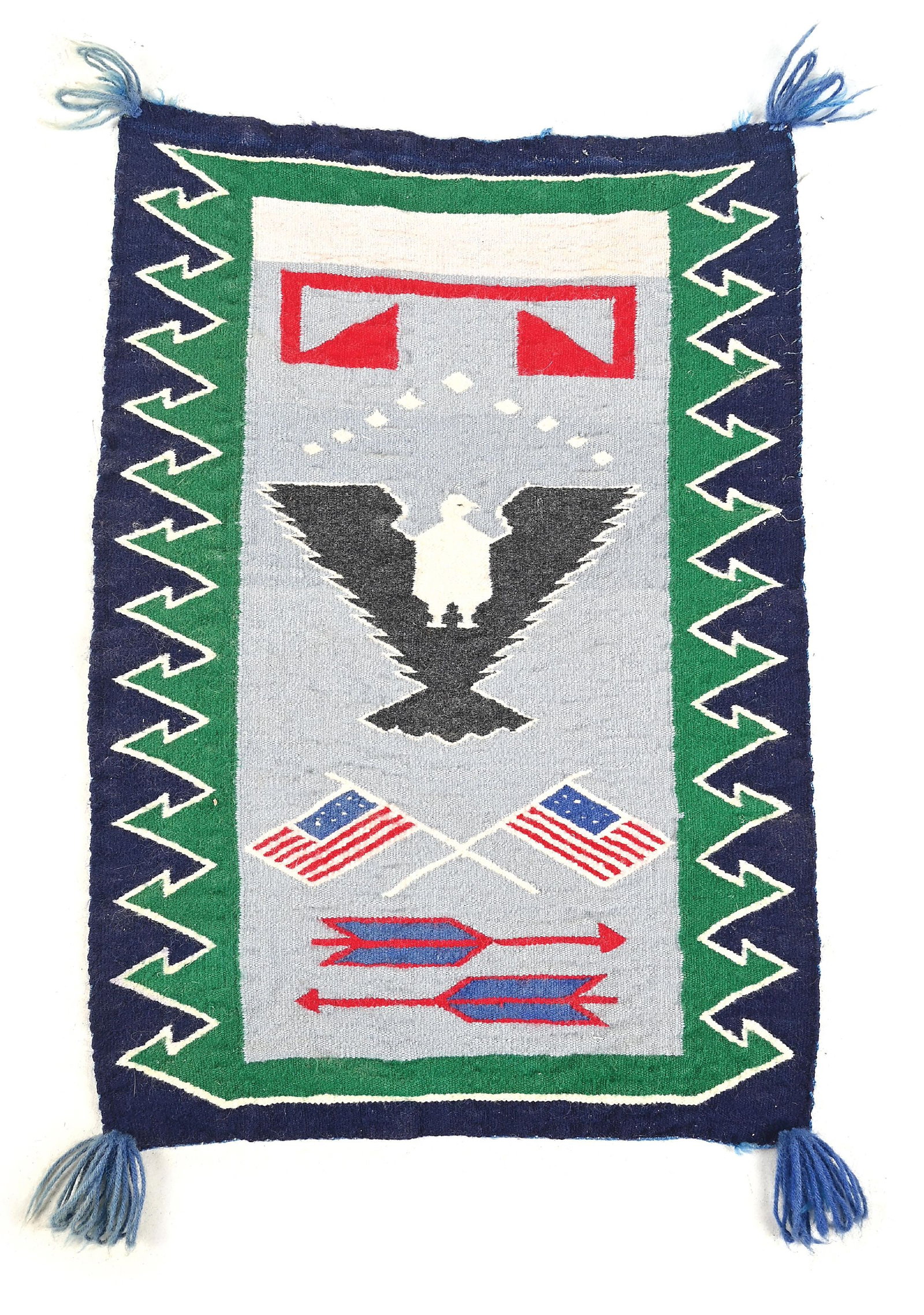 NAVAJO (DINÉ) PICTORIAL WEAVING (1 of 4)