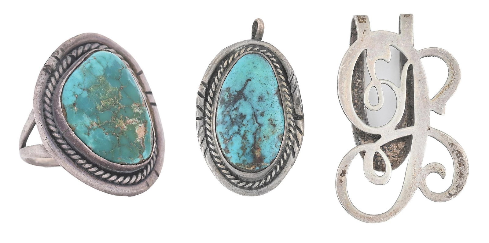 LOT OF 3: STERLING SILVER ITEMS (1 of 6)