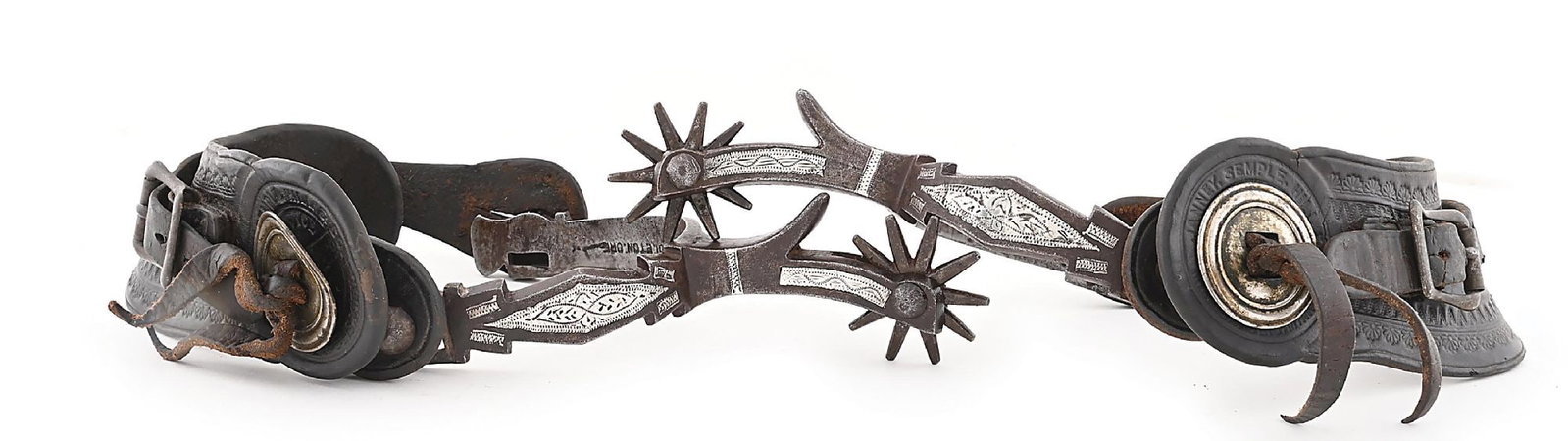 CALIFORNIA STYLE SPURS BY HAMLEY OF PENDLETON (1 of 8)