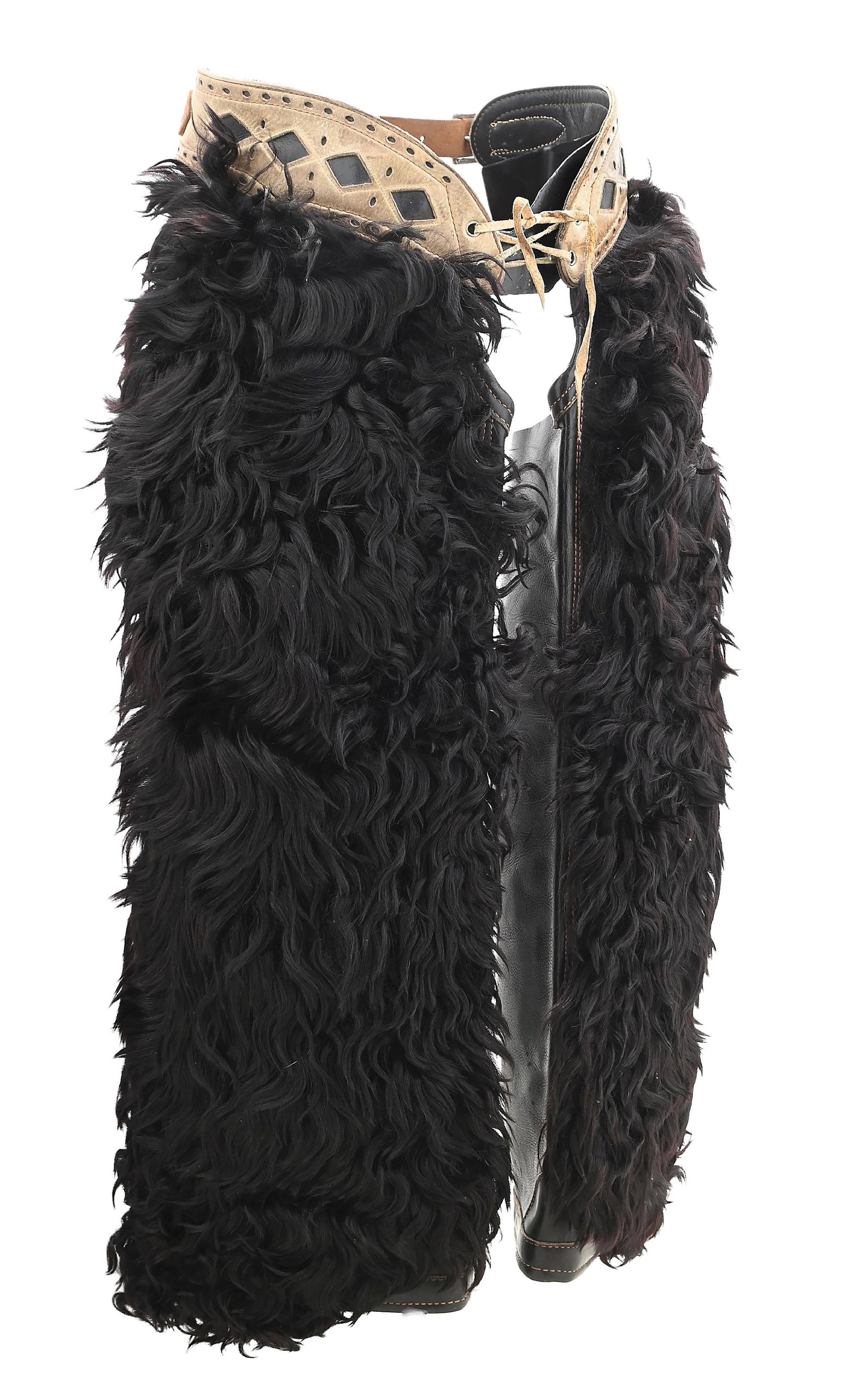 HAMLEY & CO. BLACK WOOLY CHAPS (1 of 6)