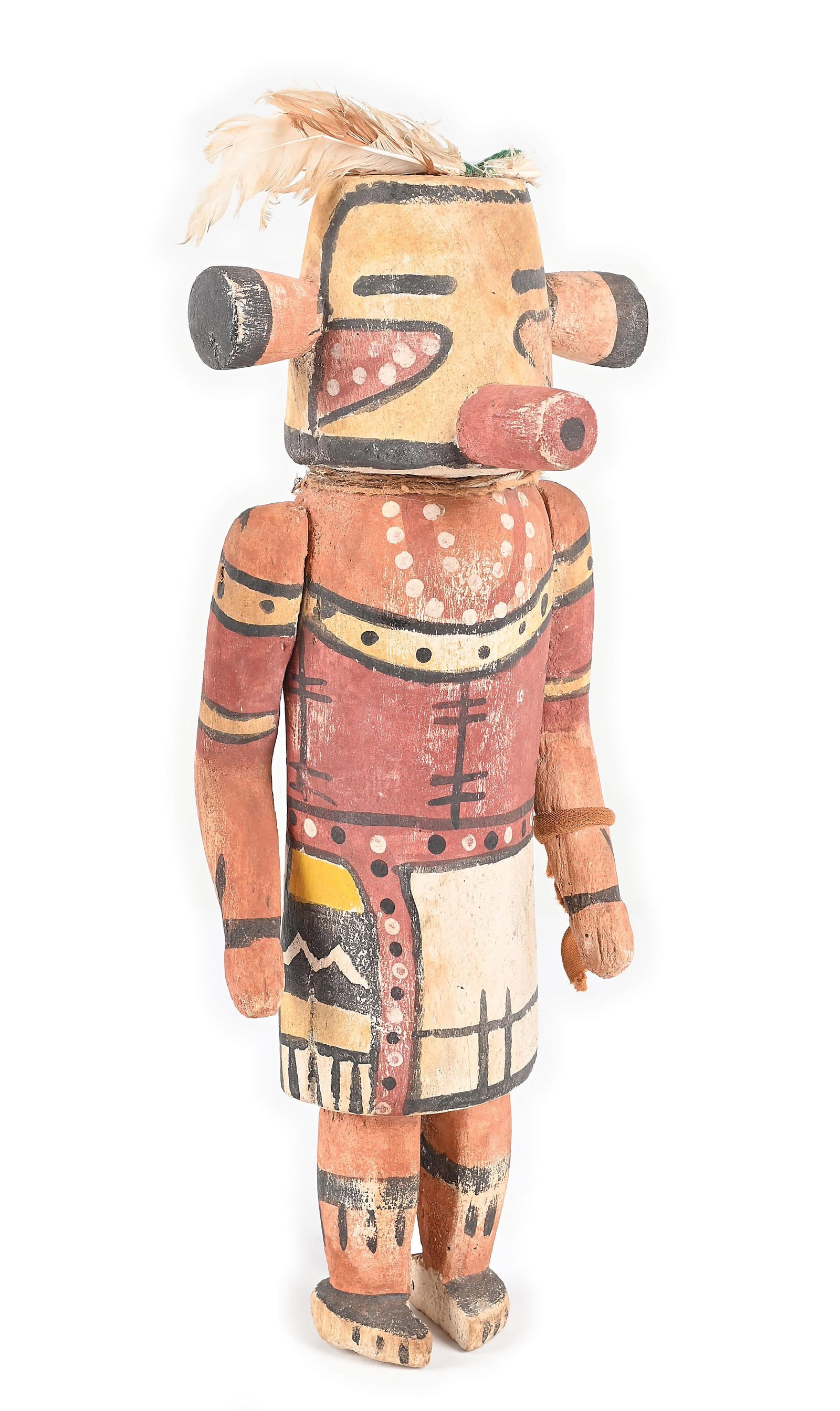 WILSON TAWAQUAPTEWA (1871-1960) HOPI KACHINA (KATSINA) CARVING (1 of 5)