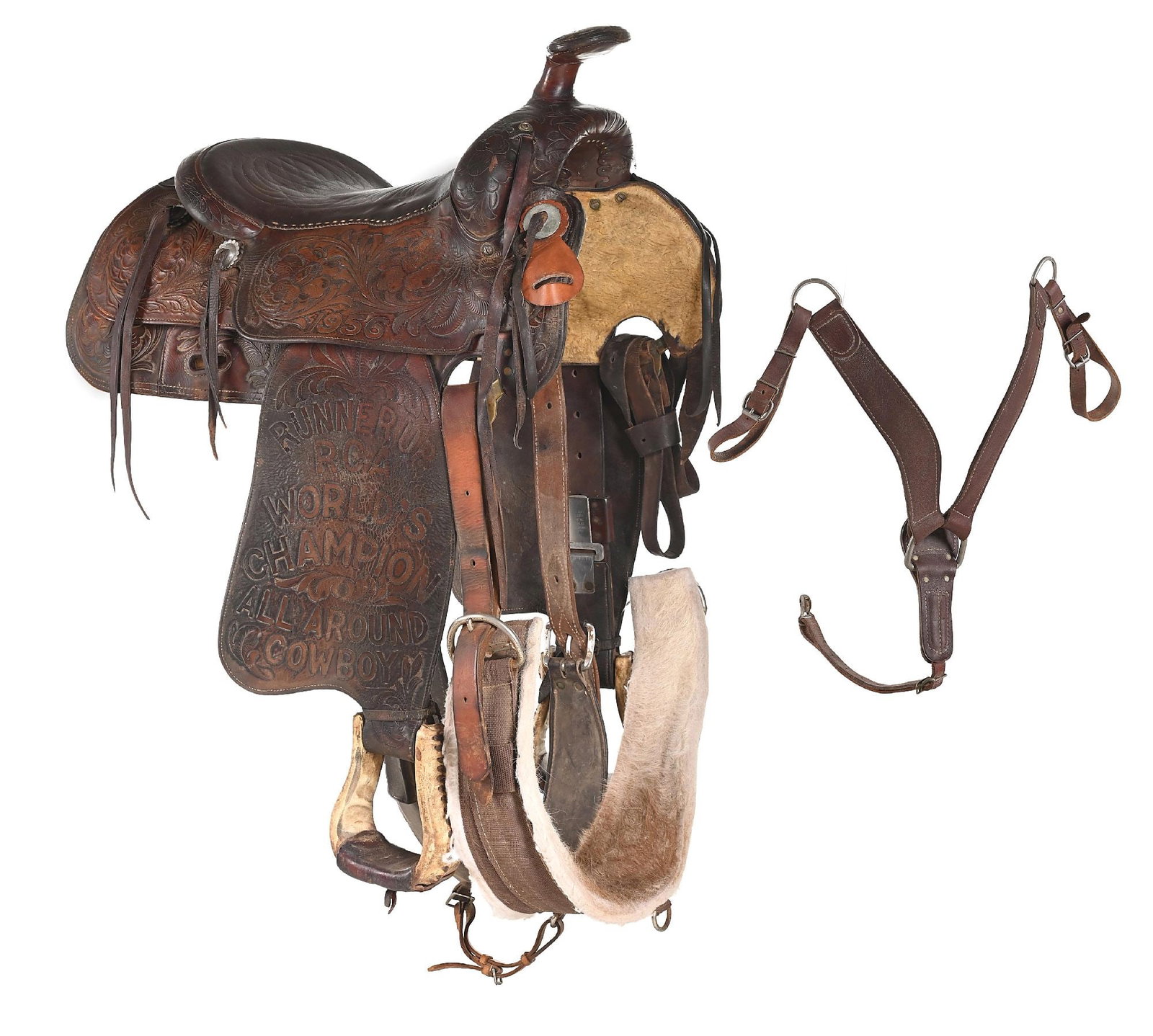 HARLEY MAY 1956 RCA RUNNER UP ALL AROUND CHAMPION PORTER SADDLE (1 of 14)