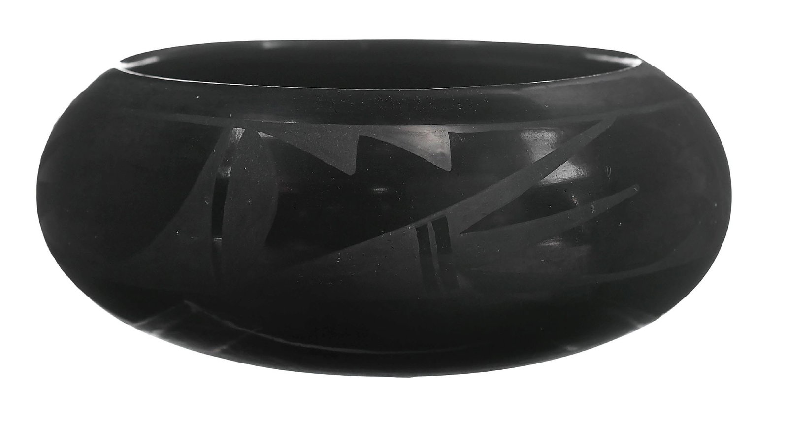 MARIA MARTINEZ (1887-1980) & SANTANA MARTINEZ (1909-2002) SAN ILDEFONSO (P’OHWHOGEH) BLACKWARE (1 of 5)