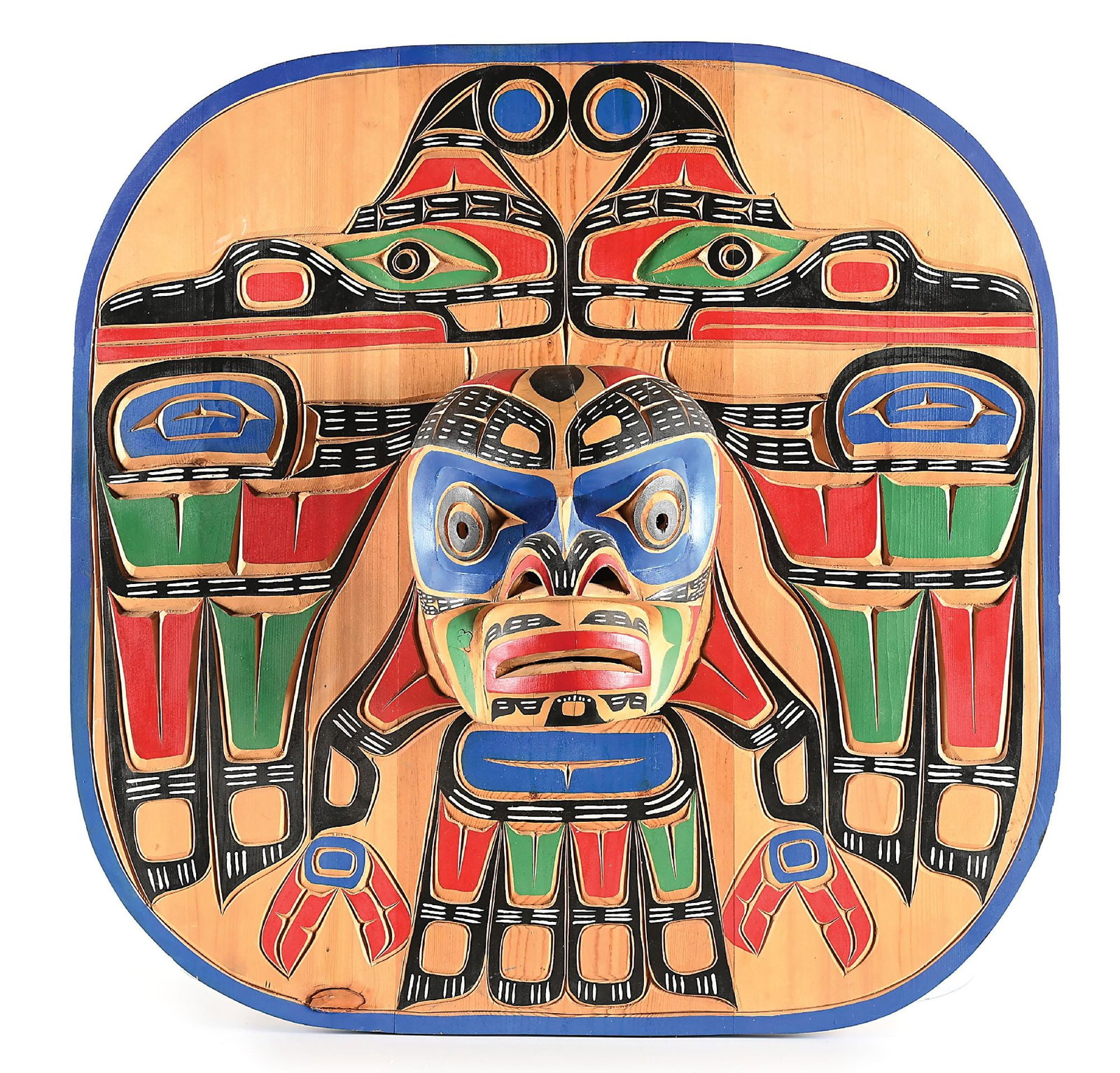 KWAKIUTL WOOD CARVING BY JAMES JOSEPH (1 of 3)