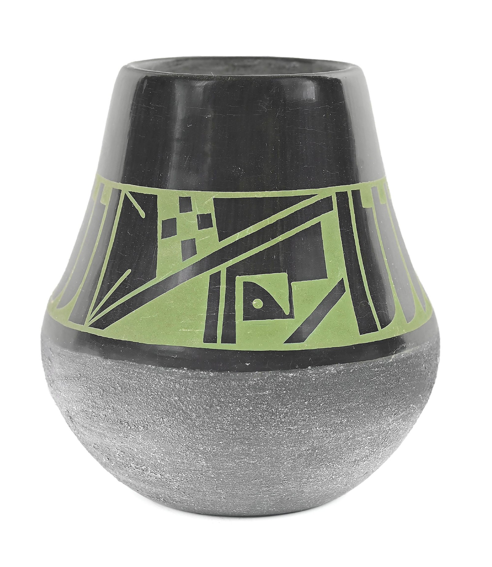 ERIK FENDER (THAN TSIDE'H, B. 1970) SAN ILDEFONSO (P’OHWHOGEH) POTTERY JAR (1 of 5)