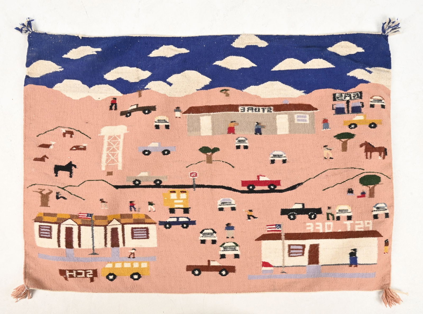 NAVAJO (DINÉ) PICTORIAL WEAVING (1 of 4)