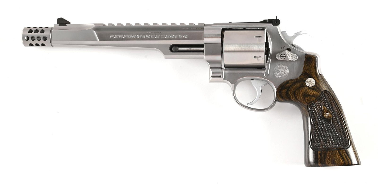 (M) SMITH & WESSON PERFORMANCE CENTER MODEL 629-7 .44 MAGNUM DOUBLE ACTION REVOLVER. (1 of 3)