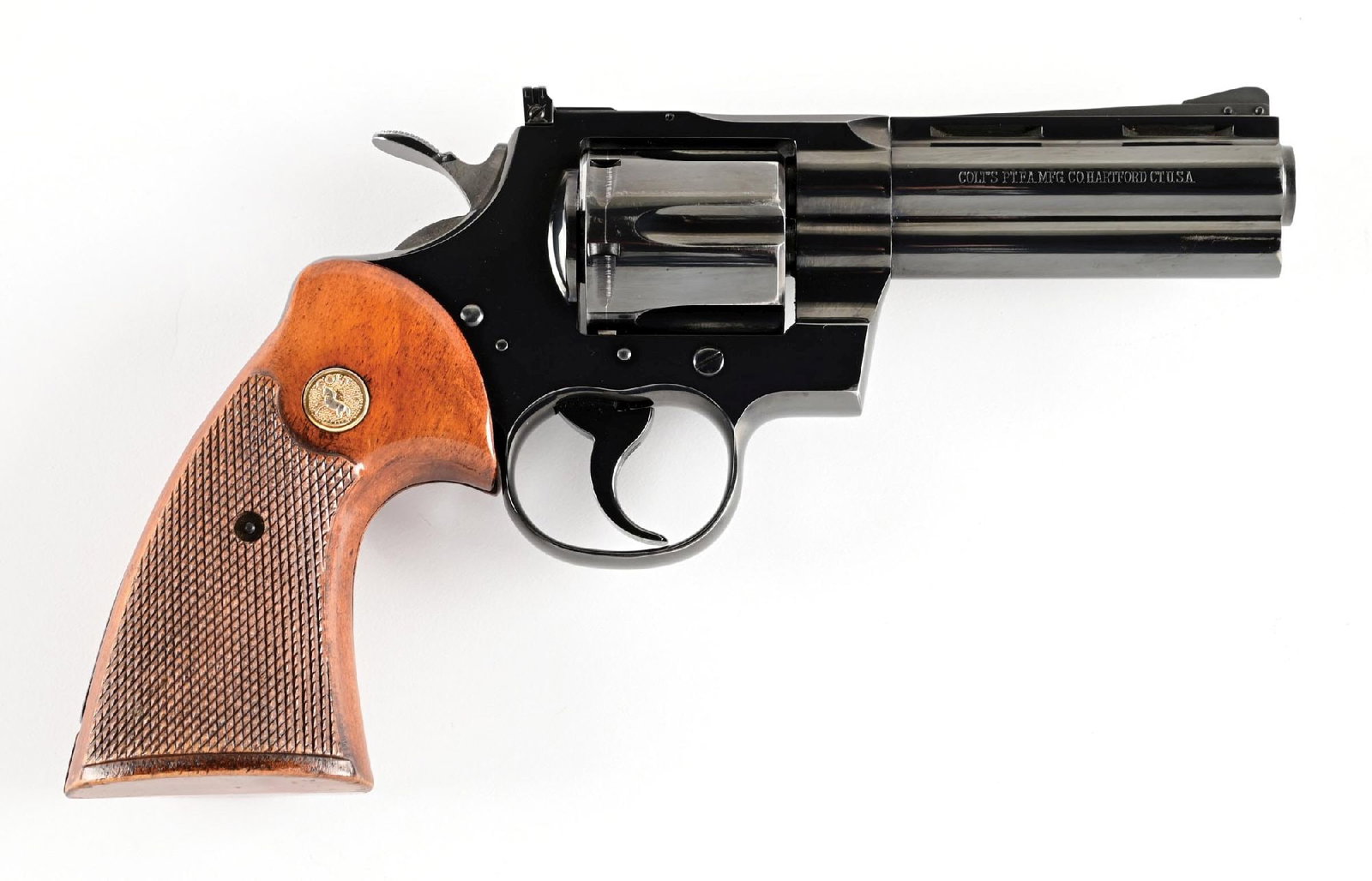 (C) COLT PYTHON .357 MAGNUM DOUBLE ACTION REVOLVER (1967). - 2