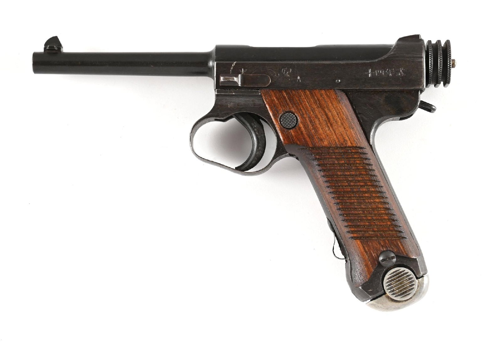 (C) JAPANESE NAMBU TYPE 14 SEMI-AUTOMATIC PISTOL. (1 of 2)