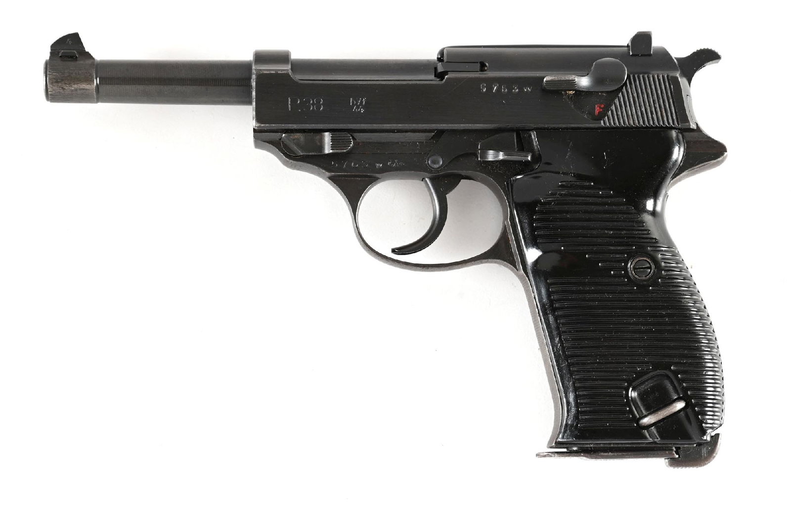 (C) WALTHER BYF 44 P.38 SEMI-AUTOMATIC PISTOL. (1 of 2)