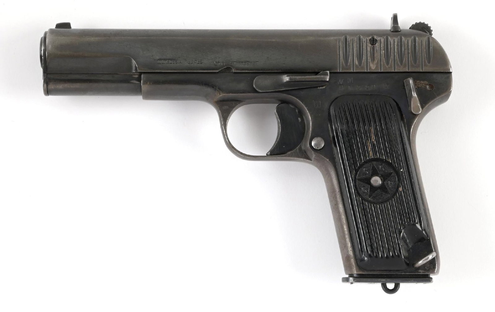 (C) RUSSIAN TT33 TOKAREV SEMI-AUTOMATIC PISTOL (1939). (1 of 2)