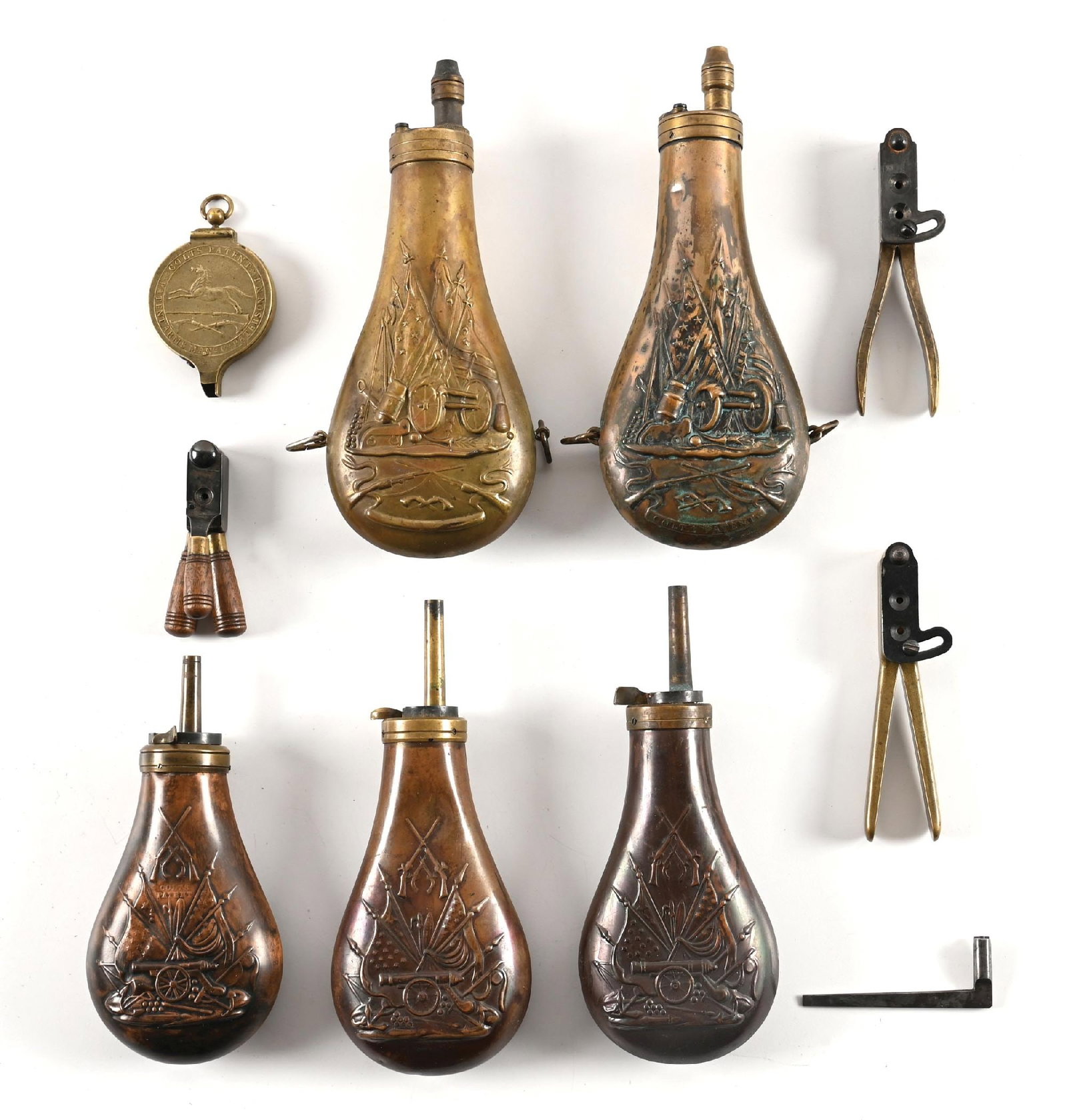 LOT OF REPLICA COLT ACCOUTREMENTS. (1 of 1)