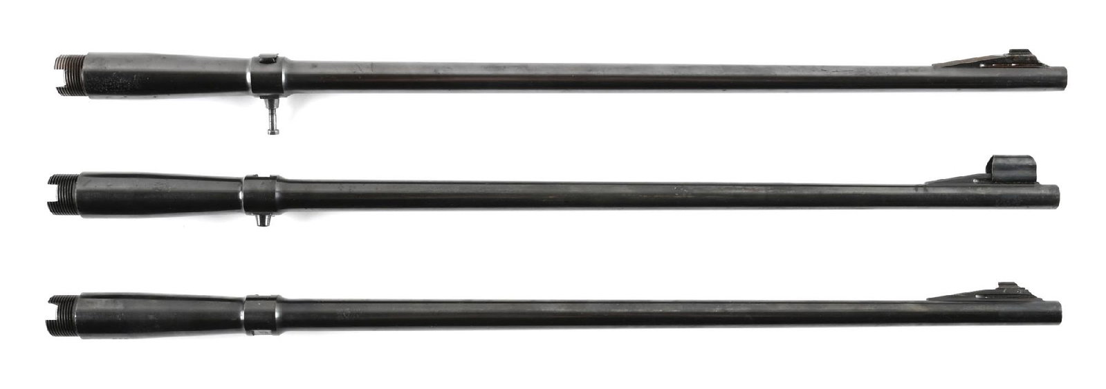 LOT OF 3: PRE-64 WINCHESTER MODEL 70 BARRELS IN .257 ROBERTS AND .30-06. (1 of 2)