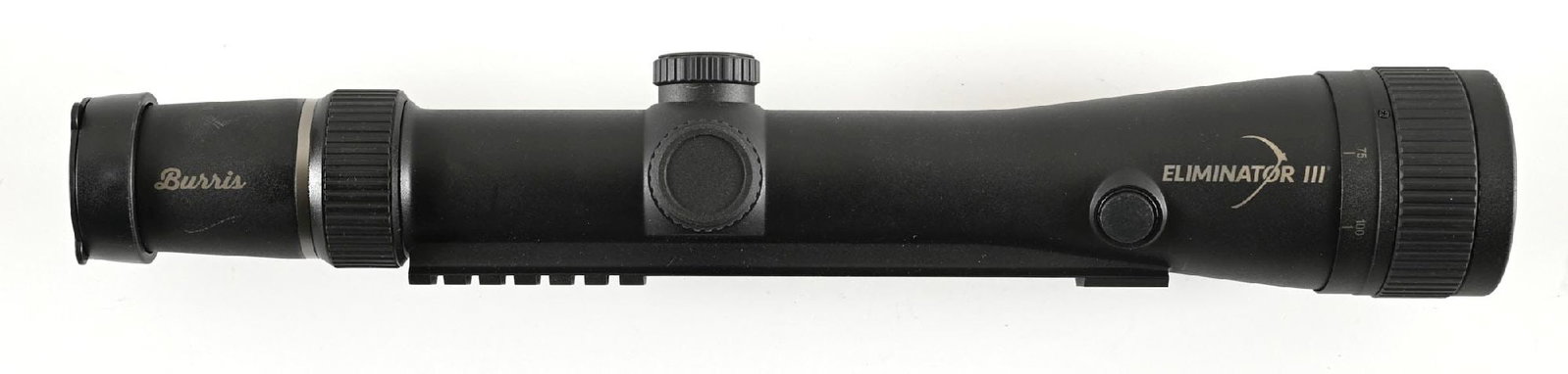 BURRIS ELIMINATOR III AUTOMATIC TRAJECTORY COMPENSATION 4-16X50MM SCOPE (1 of 3)