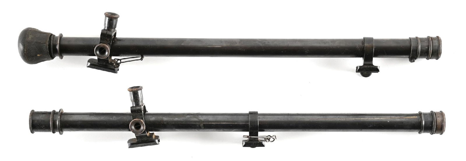 LOT OF 2: VINTAGE WINCHESTER A5 TUBE RIFLE SCOPES WITH MOUNTS (1 of 2)