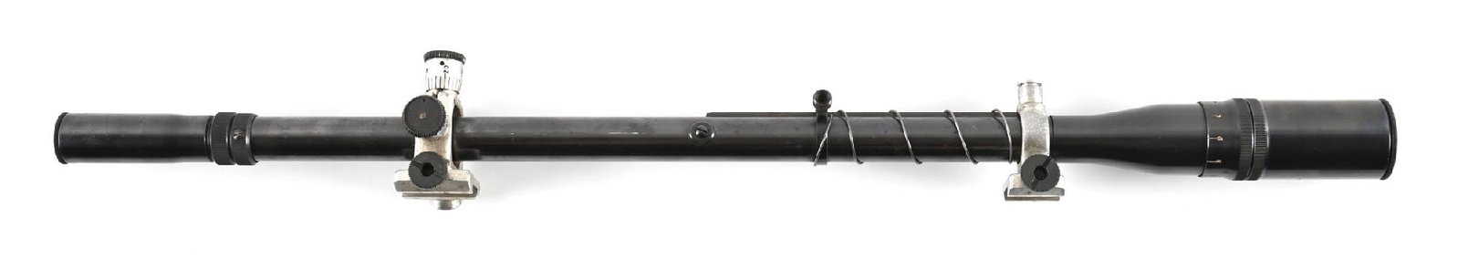 UNERTL 10 POWER RIFLE SCOPE WITH MOUNTS (1 of 2)