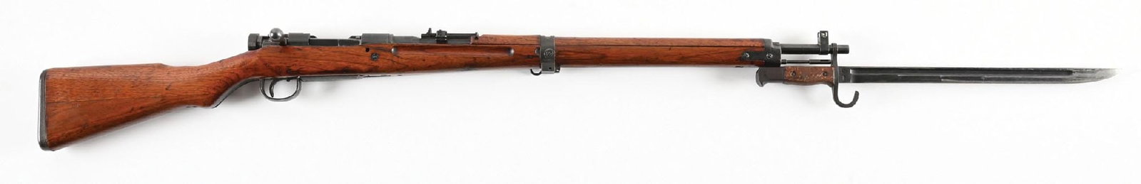 (C) KOKURA TYPE 99 ARISAKA BOLT ACTION RIFLE WITH BAYONET. (1 of 2)