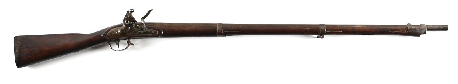 (A) M.T. WICKHAM US MODEL 1816 CONTRACT FLINTLOCK MUSKET. (1 of 2)