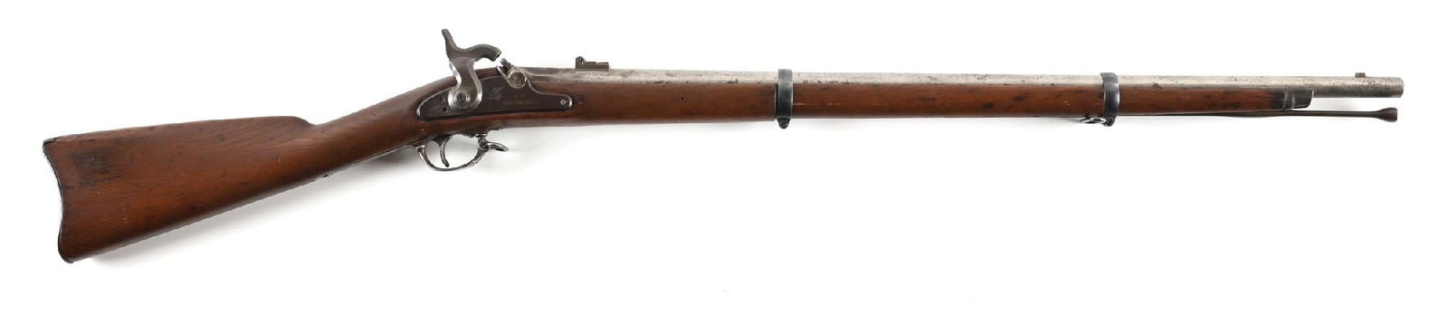(A) US SPRINGFIELD MODEL 1863 PERCUSSION RIFLED MUSKET. (1 of 2)