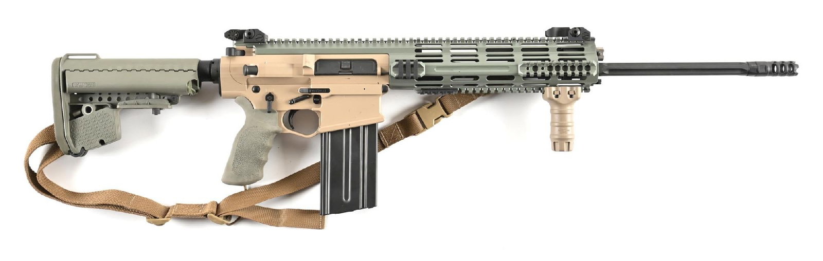 (M) PATRIOT ORDNANCE FACTORY P-308 7.62X51MM SEMI-AUTOMATIC AR-10 RIFLE. (1 of 2)