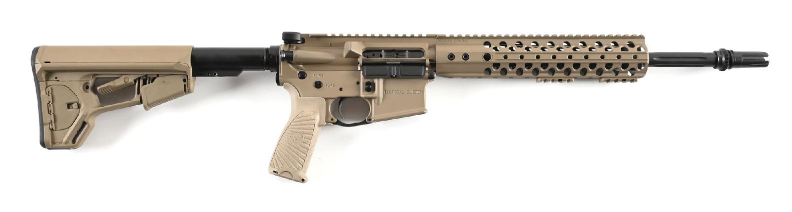 (M) CUSTOMIZED WILSON COMBAT TACTICAL CUSTOM AR-15 SEMI-AUTOMATIC RIFLE. (1 of 2)
