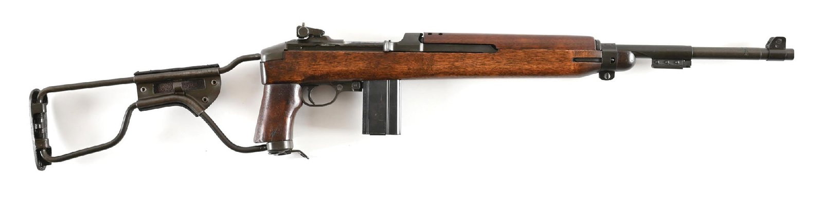 (C) CORRECT INLAND M1A1 SEMI-AUTOMATIC PARATROOPER CARBINE. (1 of 2)