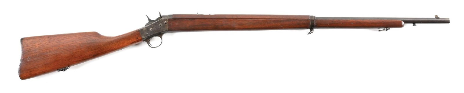 (C) REMINGTON MILITARY MODEL 4-S .22 ROLLING BLOCK RIFLE. (1 of 2)