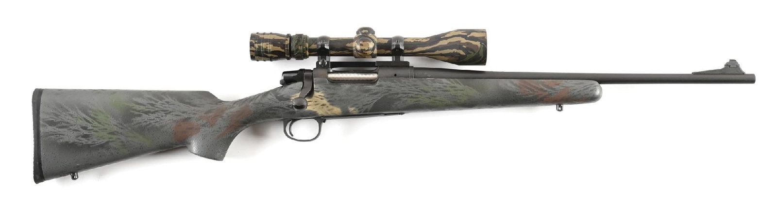 (M) REMINGTON MODEL 7 BOLT ACTION 7MM-08 RIFLE WITH BOX. (1 of 3)