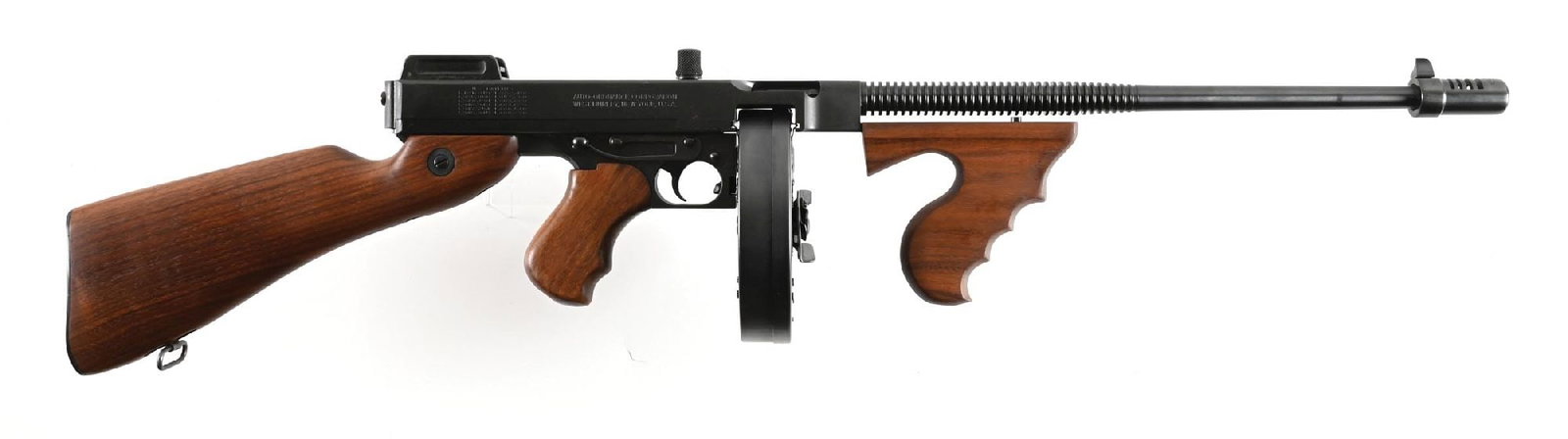 (M) WEST HURLEY AUTO ORDNANCE 1927A1 THOMPSON SEMI-AUTOMATIC RIFLE. (1 of 2)