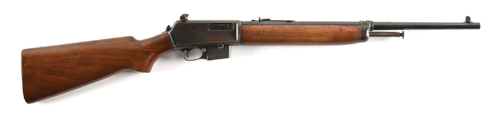 (C) J. P. LOWER RETAILER MARKED WINCHESTER MODEL 1907 SELF LOADING RIFLE. (1 of 2)