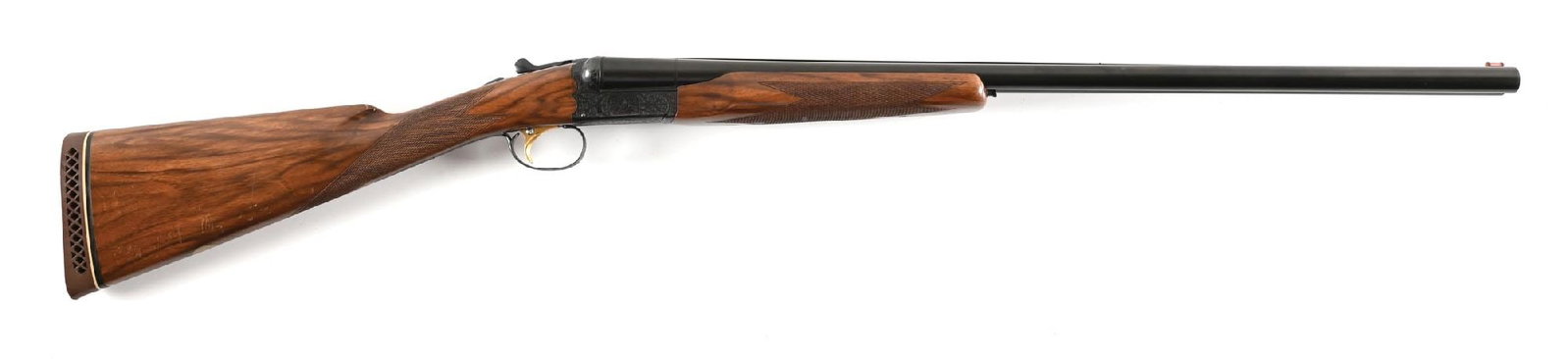 (M) ITHACA MODEL 280 12 BORE SIDE BY SIDE SHOTGUN BY SKB (1 of 2)
