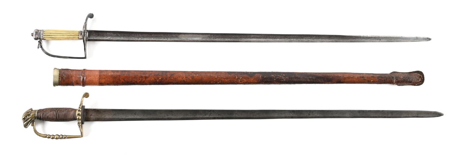 LOT OF 2: FEDERAL PERIOD SWORDS. (1 of 2)