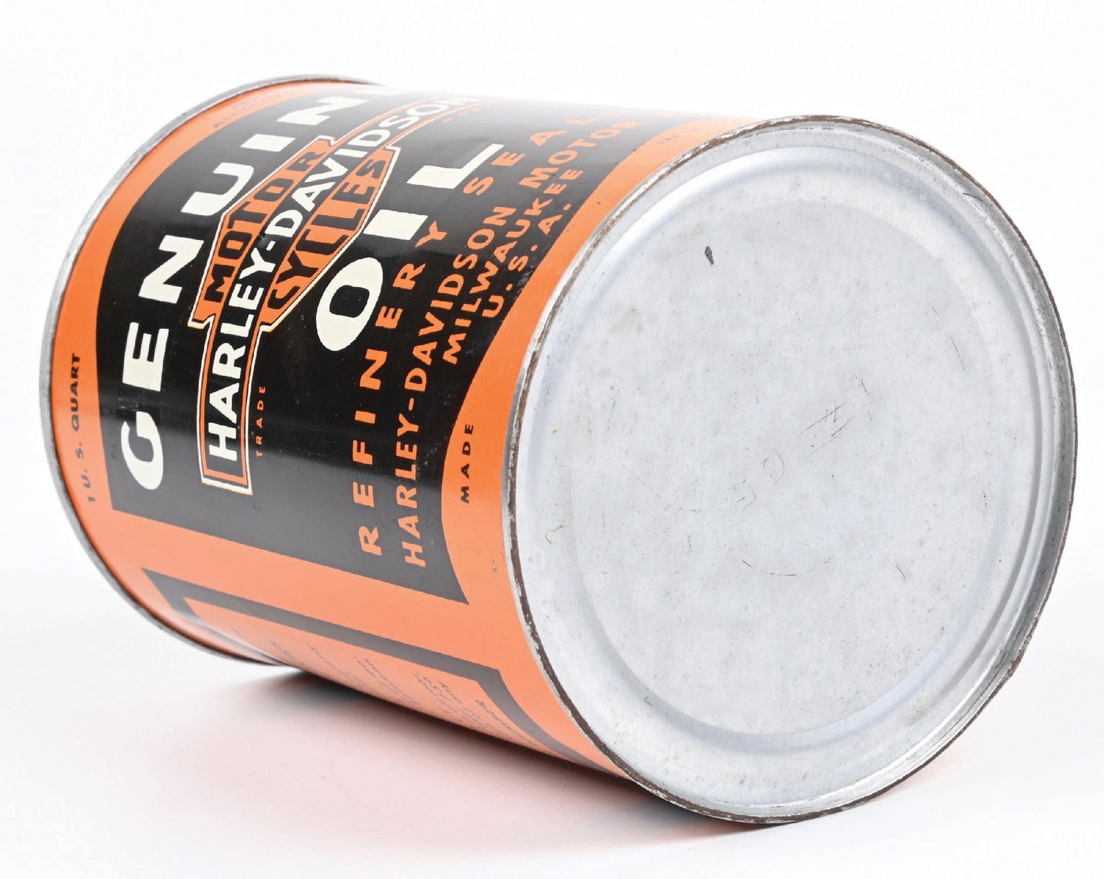 HARLEY-DAVIDSON MOTORCYCLES MOTOR OIL ONE QUART CAN - 6