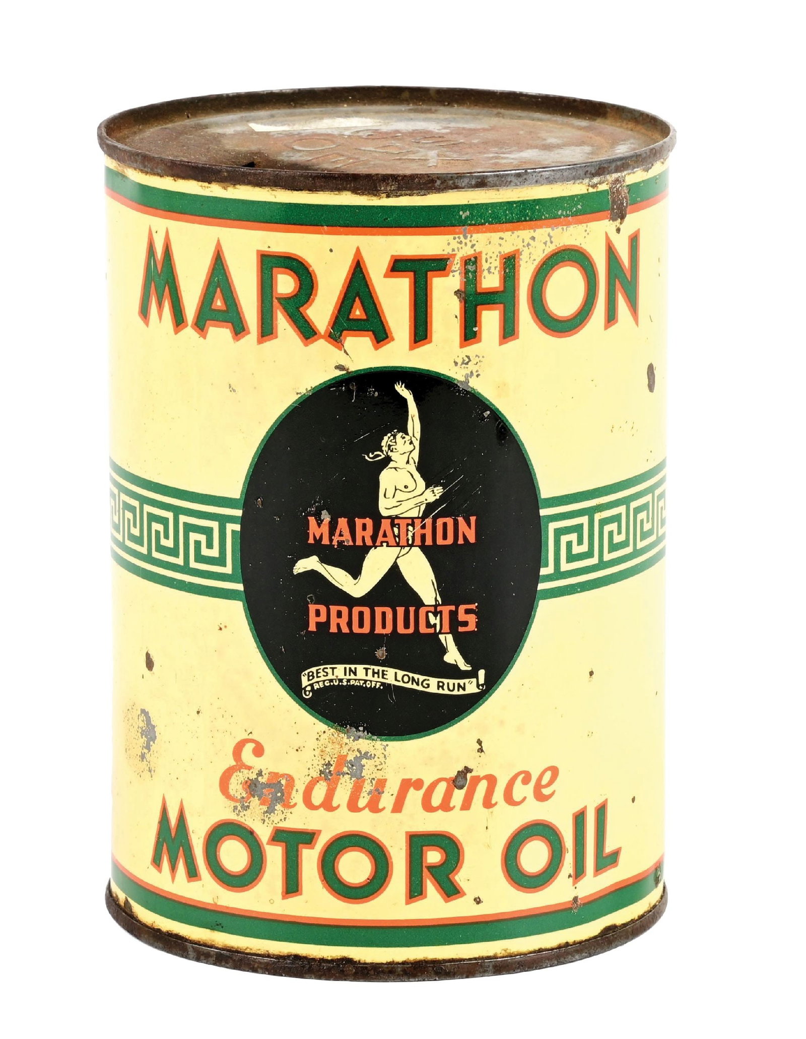 MARATHON MOTOR OIL ONE QUART CAN (1 of 6)