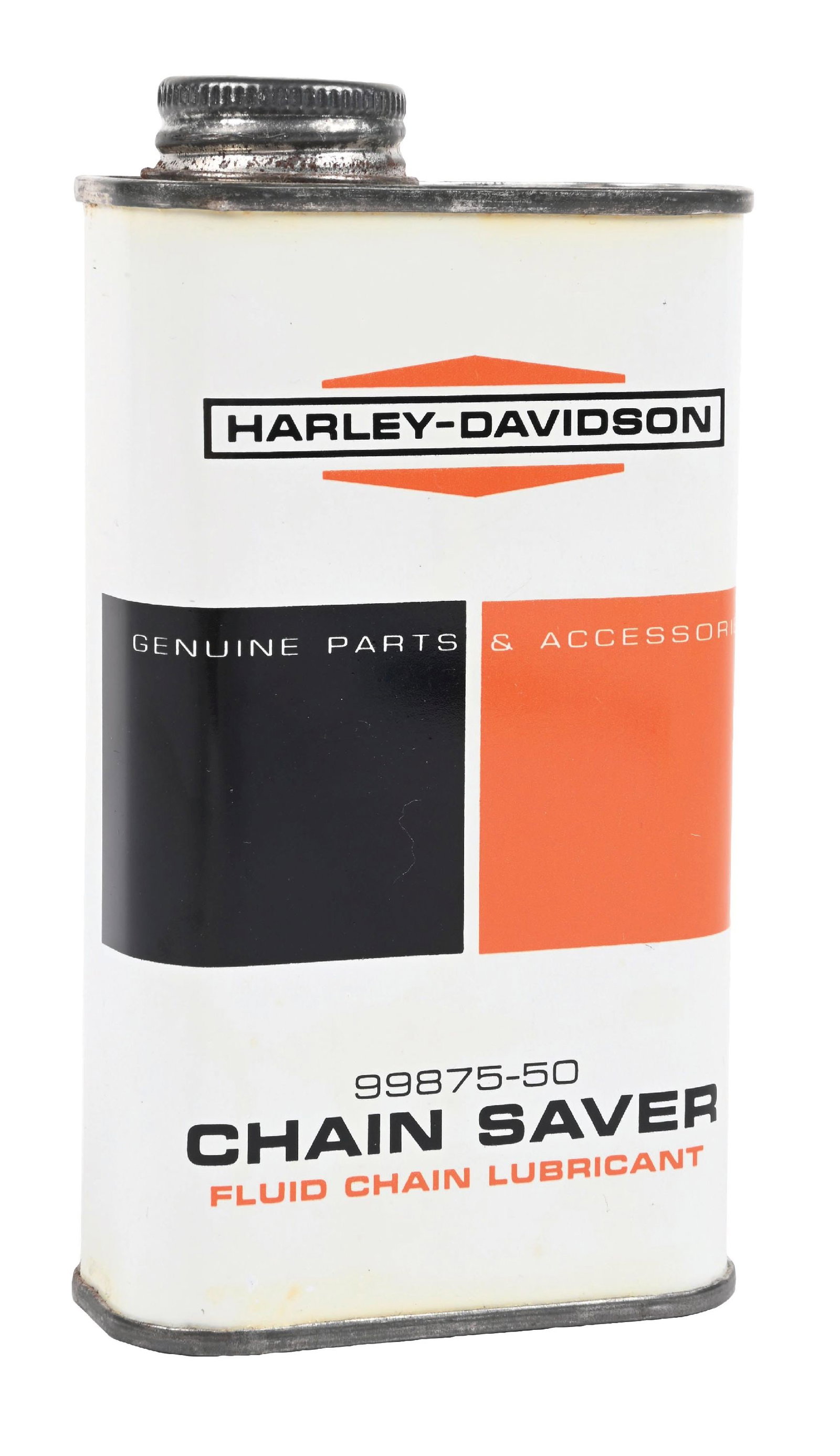 HARLEY-DAVIDSON CHAIN SAVER 8 OZ. LUBRICANT CAN (1 of 4)