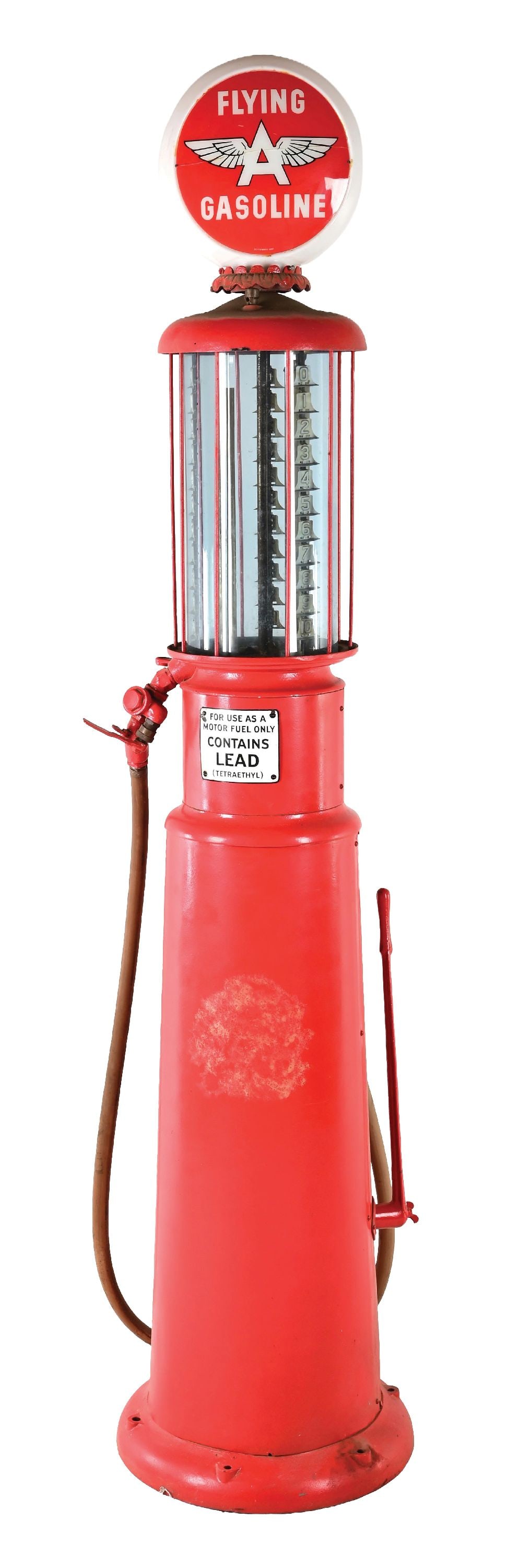 KEESEE TEN GALLON VISIBLE GAS PUMP (1 of 6)