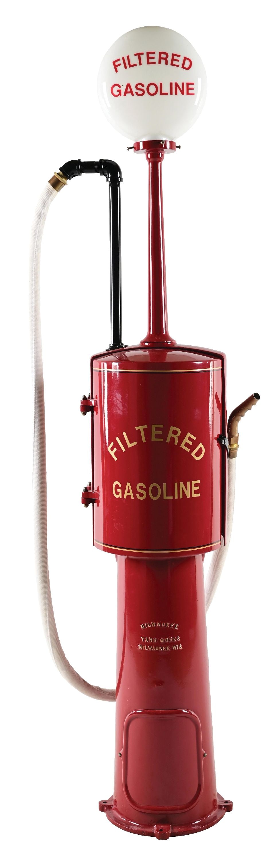 MILWAUKEE TANK WORKS RESTORED GAS PUMP (1 of 6)