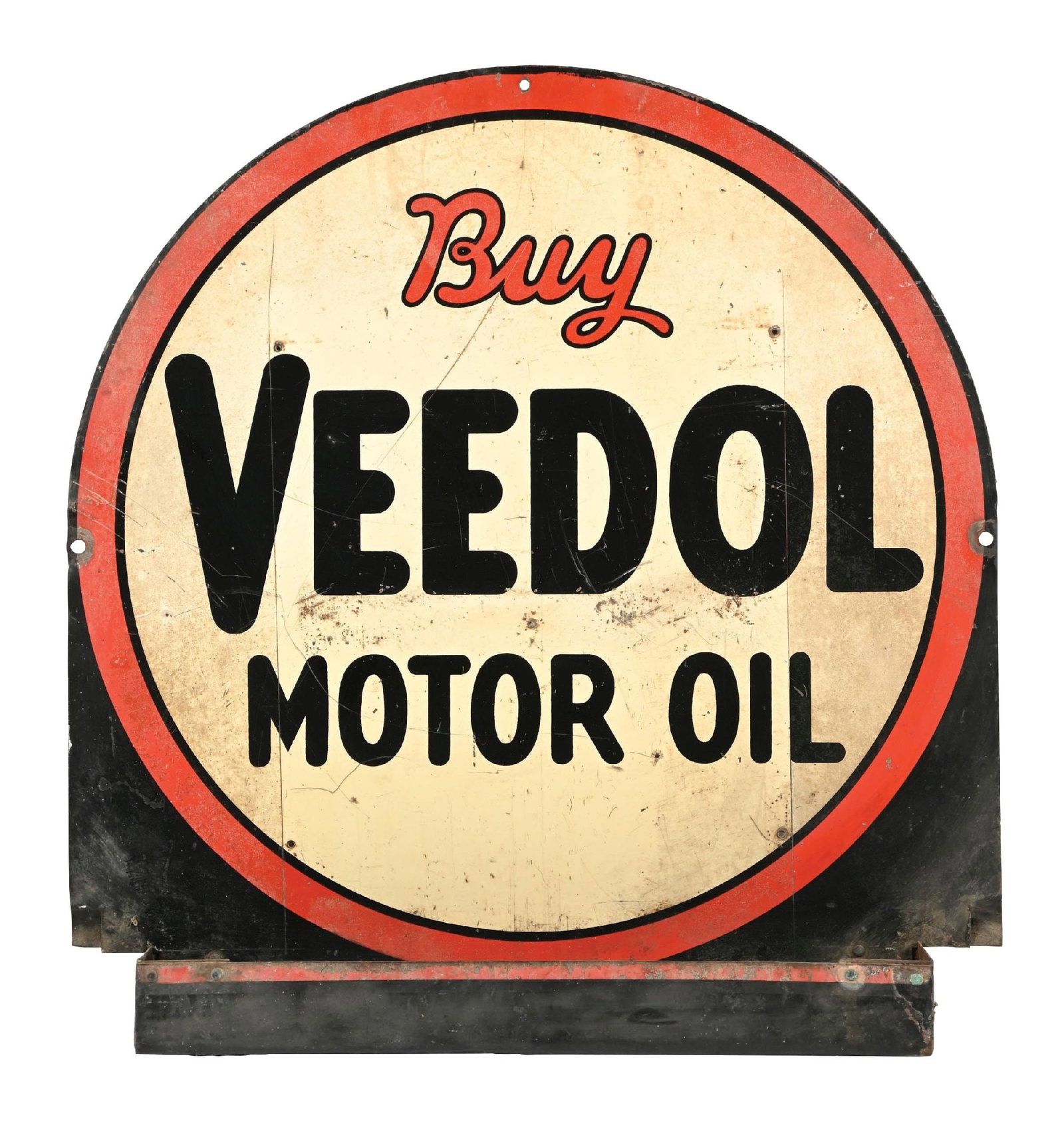 BUY VEEDOL MOTOR OIL TIN SIGN. (1 of 2)