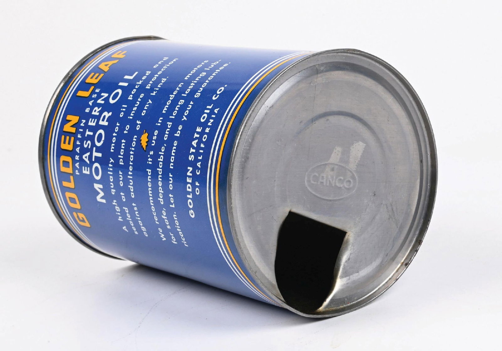 GOLDEN LEAF MOTOR OILS ONE QUART CAN - 6