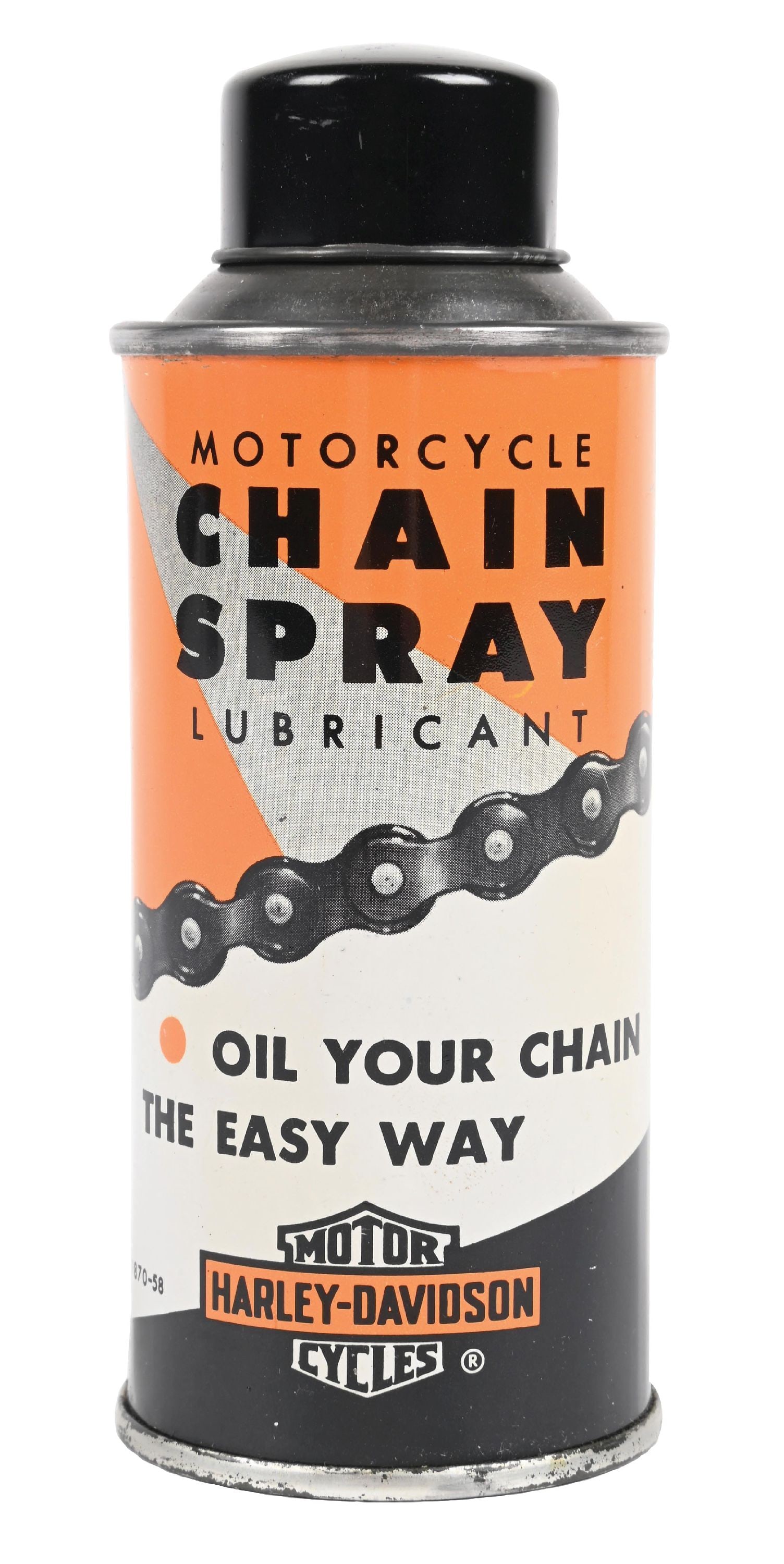 HARLEY-DAVIDSON MOTORCYCLES CHAIN SPRAY LUBRICANT CAN (1 of 4)