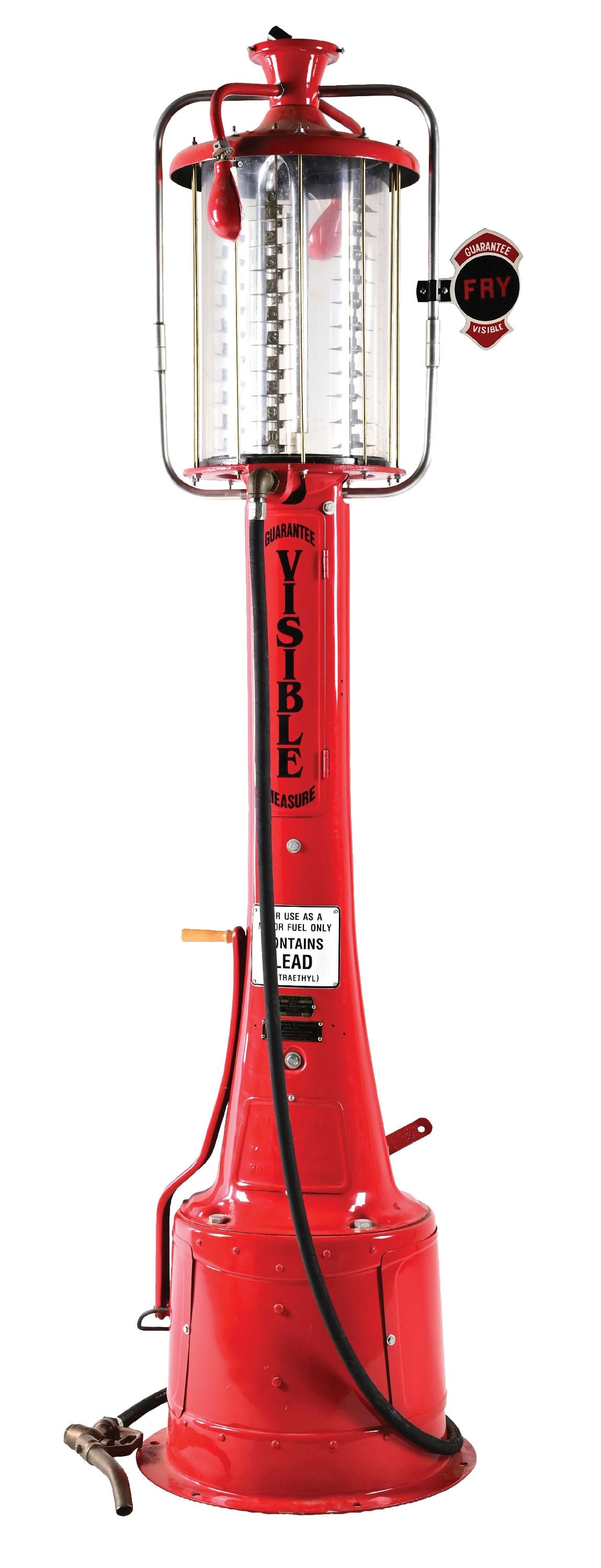 FRY 10 GALLON VISIBLE GAS PUMP (1 of 5)