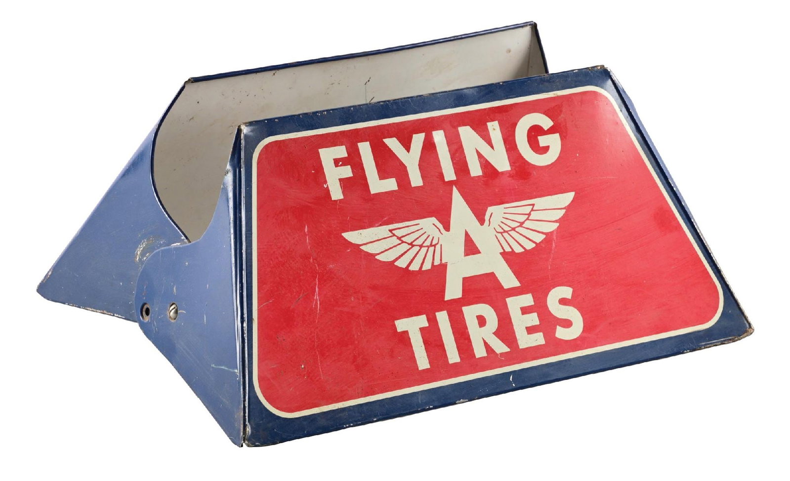 FLYING A TIRES TIN SERVICE STATION TIRE HOLDER (1 of 4)