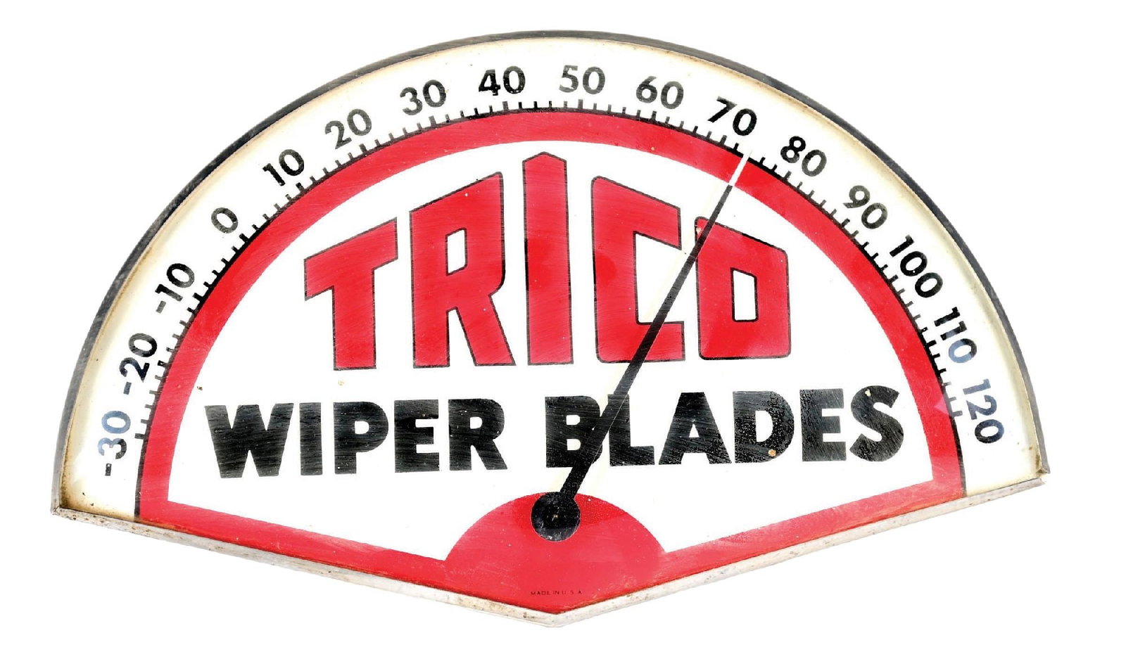 TRICO WIPER BLADES SERICE STATION THERMOMETER (1 of 2)