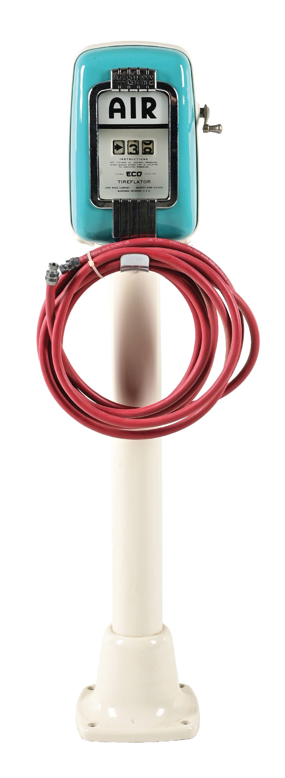 ECO TIREFLATOR AIR METER WITH PEDESTAL BASE (1 of 6)