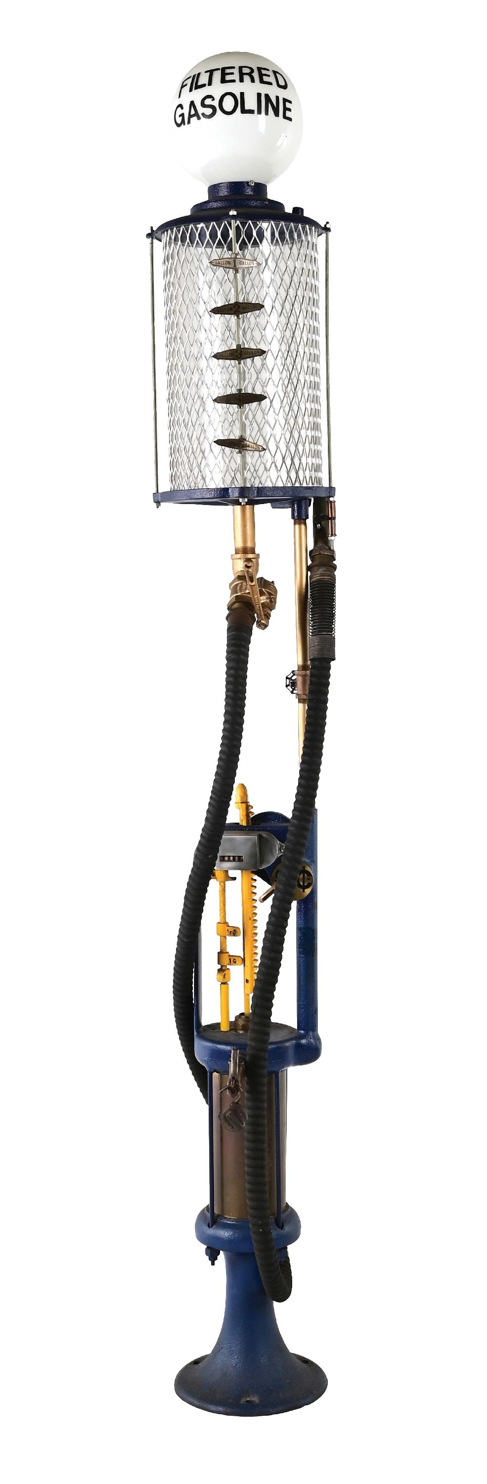 LONG DISTANCE FIVE GALLON VISIBLE GAS PUMP (1 of 5)