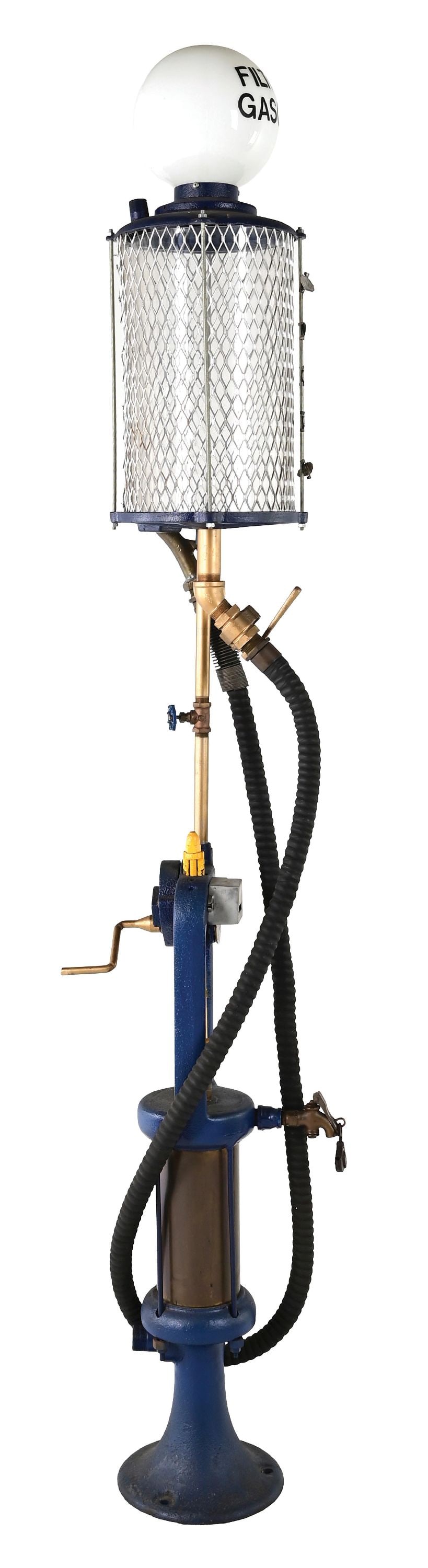 LONG DISTANCE FIVE GALLON VISIBLE GAS PUMP - 4