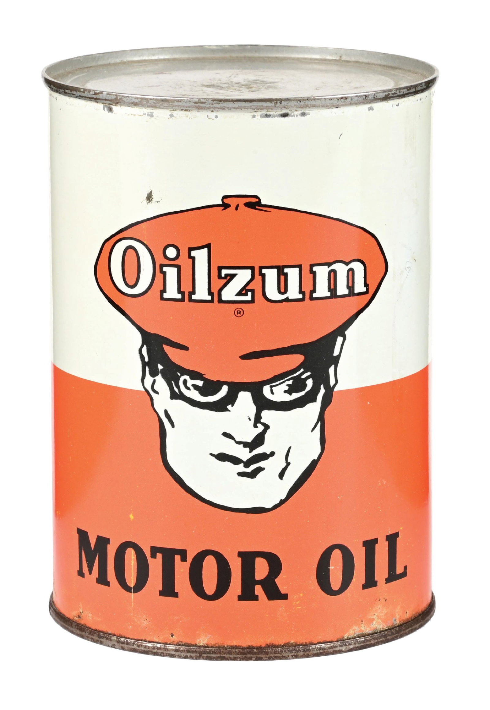 OILZUM MOTOR OIL ONE QUART CAN (1 of 6)