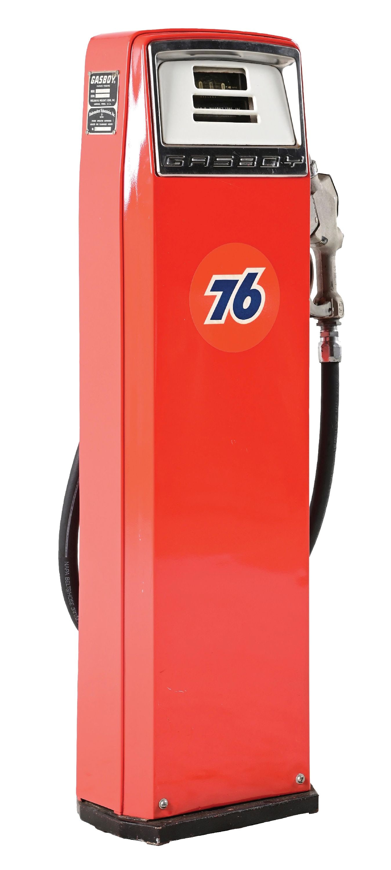 GASBOY MODEL 290 SELF SERVE GAS PUMP RESTORED IN UNION 76 (1 of 5)