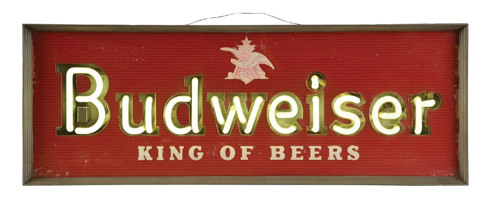 BUDWISER KING OF BEERS NEON SIGN (1 of 3)